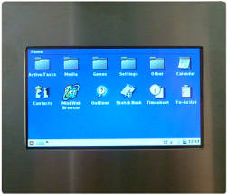 Touch-Panel Computer with 4.3-inch, color TFT LCD