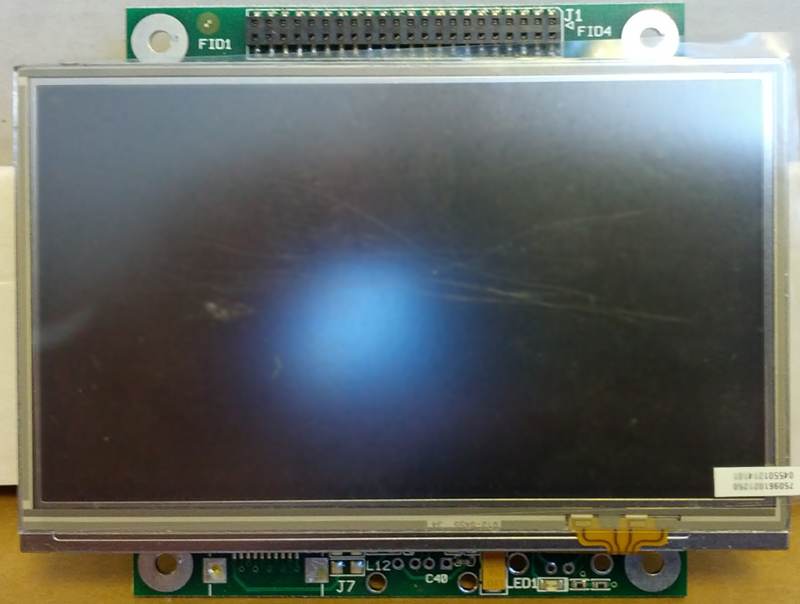 The front side of a TSC‑43 powered off The front side of a TSC‑43 powered off